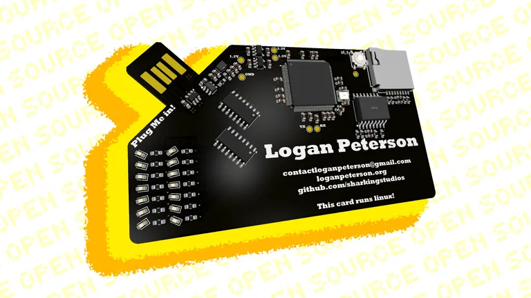 Yuzu Pocket front PCB render